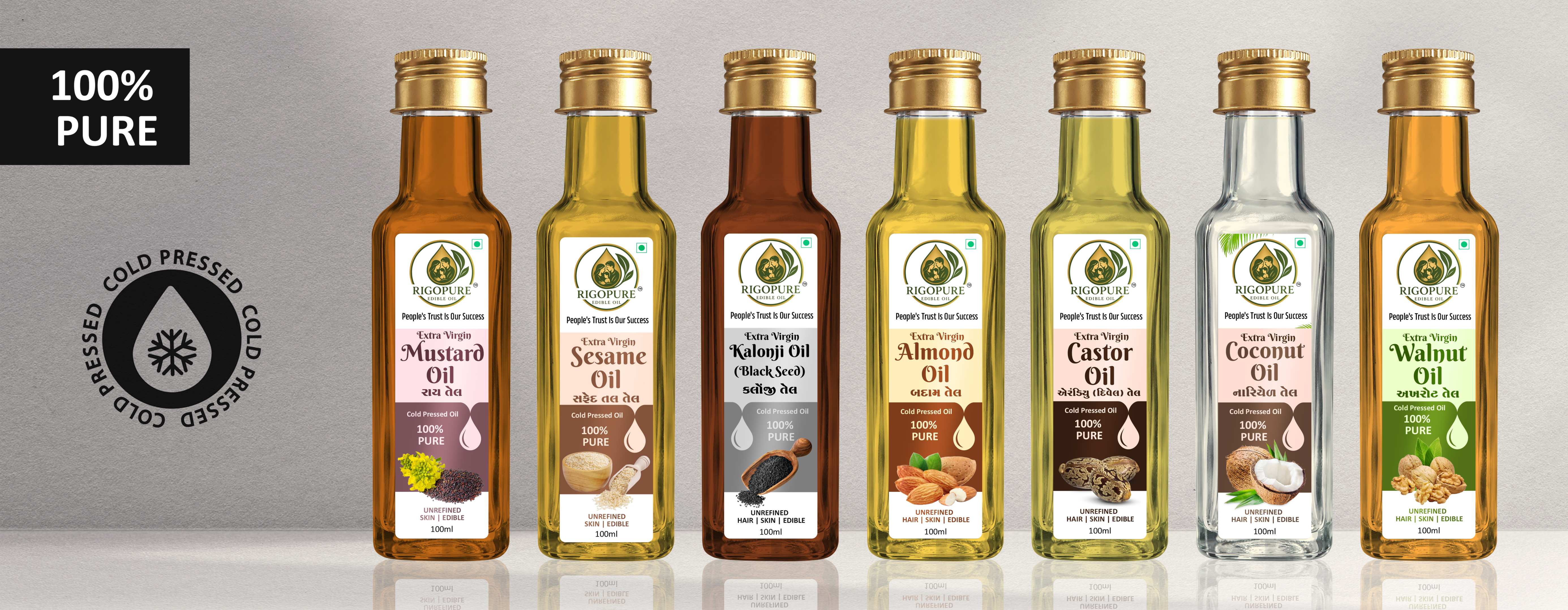 Pure Edible Oil Visual 2