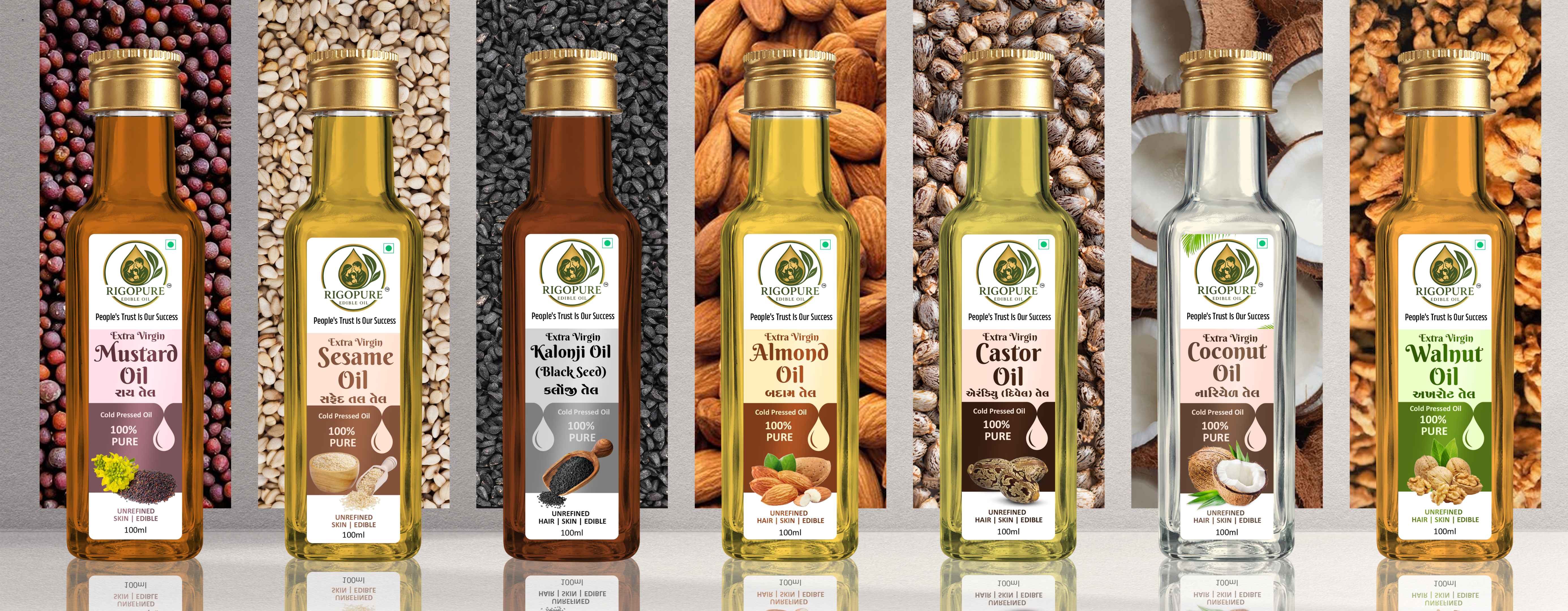 Pure Edible Oil Visual 3